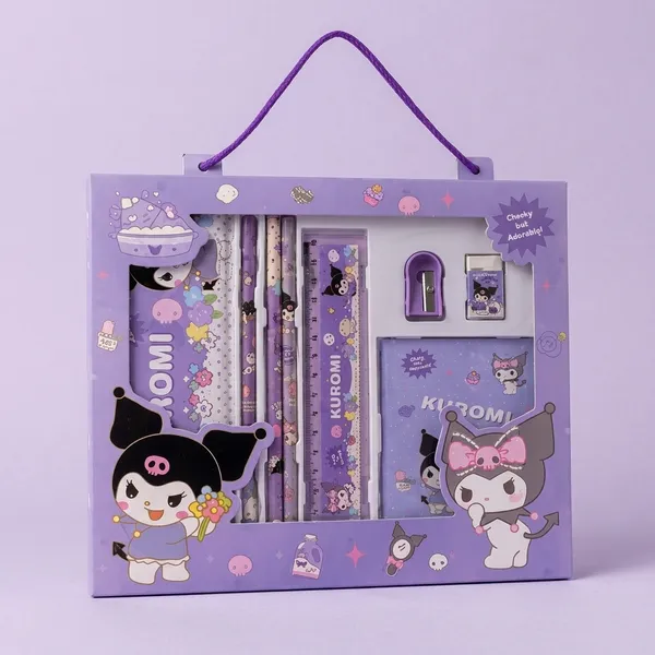 Purple_Kuromi_Character_Stationery_Gift_Set_With_Notebook_For_Kids