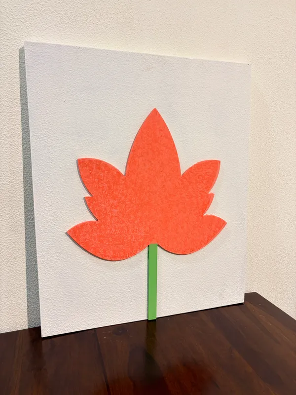 Cream_And_Peach_Ply_And_Mdf_With_Texture_Paint_Wall_Decor_Panel