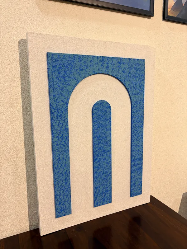 Cream_And_Blue_Ply_And_Mdf_With_Texture_Paint_Wall_Decor_Panel