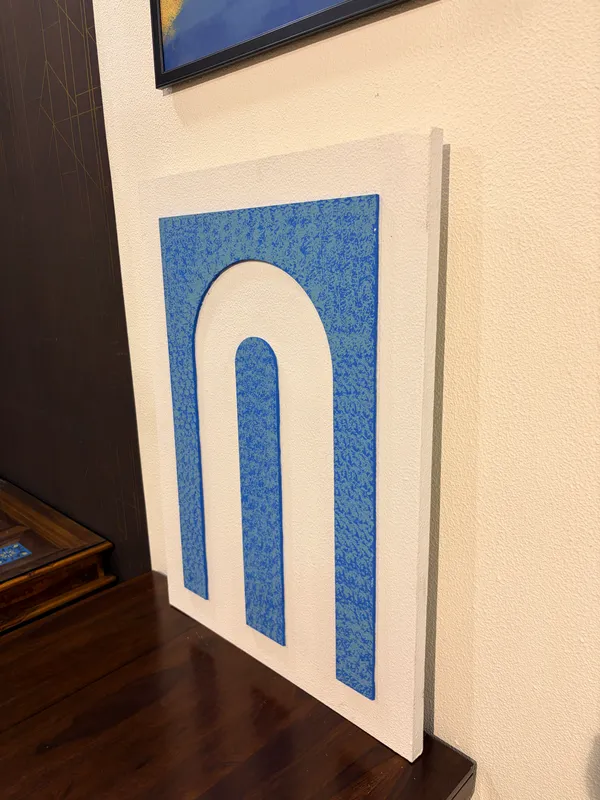 Cream_And_Blue_Ply_And_Mdf_With_Texture_Paint_Wall_Decor_Panel