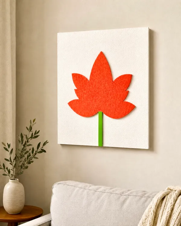 Cream_And_Peach_Ply_And_Mdf_With_Texture_Paint_Wall_Decor_Panel