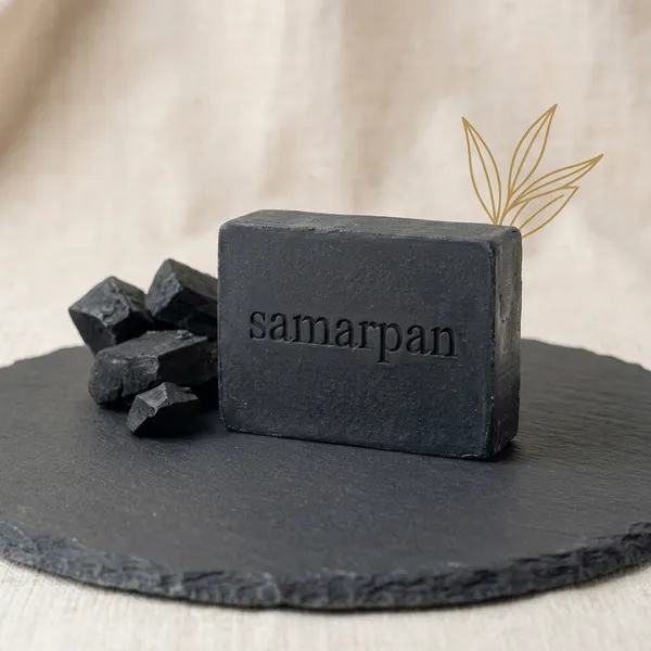 Pack_Of_10_Samarpan_Handmade_Activated_Charcoal_Soap_|_70_Gram