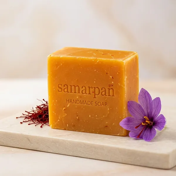 Pack_Of_10_Samarpan_Handmade_Kesar_Soap_|_70_Gram
