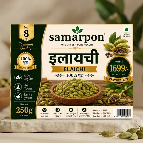Samarpon_Pure_Green_Elaichi_Cardamom_250g