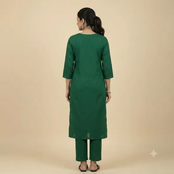 Green_Cotton_Straight_Fit_Geometric_Print_Kurta_Set_For_Women
