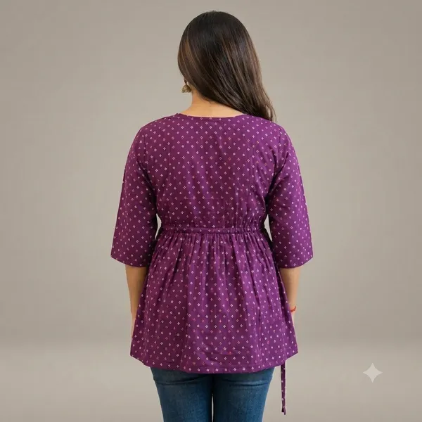 Purple_Cotton_Straight_Fit_Printed_Tunic_For_Women