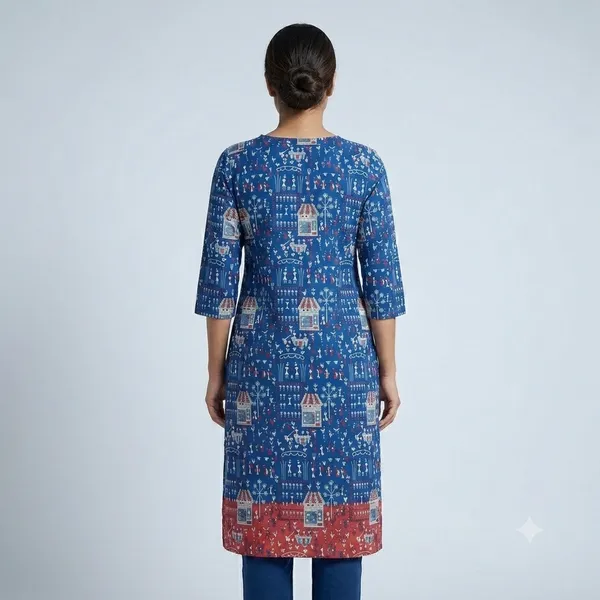 Blue_Cotton_Straight_Ethnic_Print_Kurta_For_Women