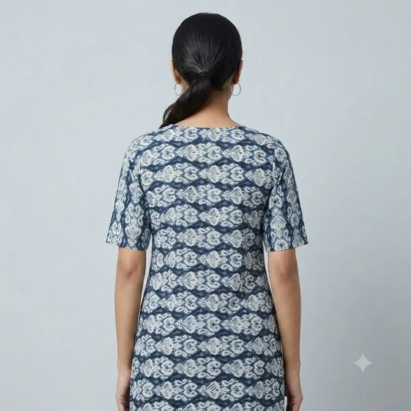 Navy_Blue_Cotton_Straight_Printed_Kurta_For_Women