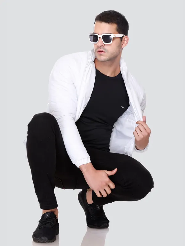 White_Premium_Polyester_Puffer_Jacket_For_Men