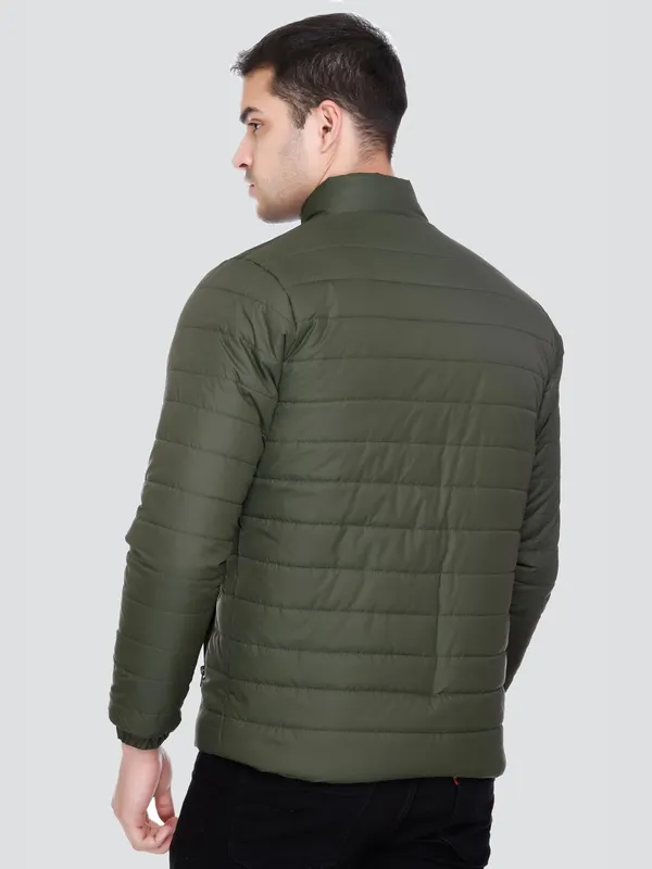 Olive_Premium_Polyester_Puffer_Jacket_For_Men