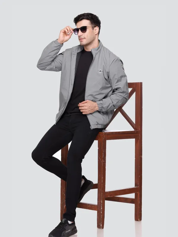 Grey_Premium_Polyester_Jacket_For_Men