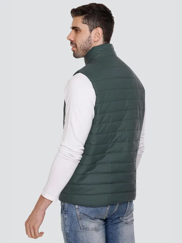 Bottle_Green_Premium_Polyester_Bomber_Jacket_For_Men