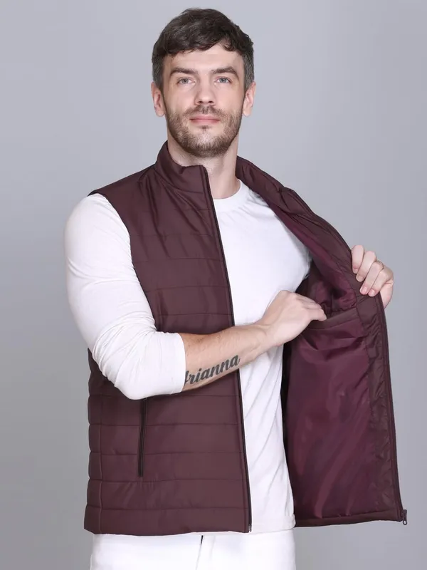 Wine_Premium_Polyester_Bomber_Jacket_For_Men