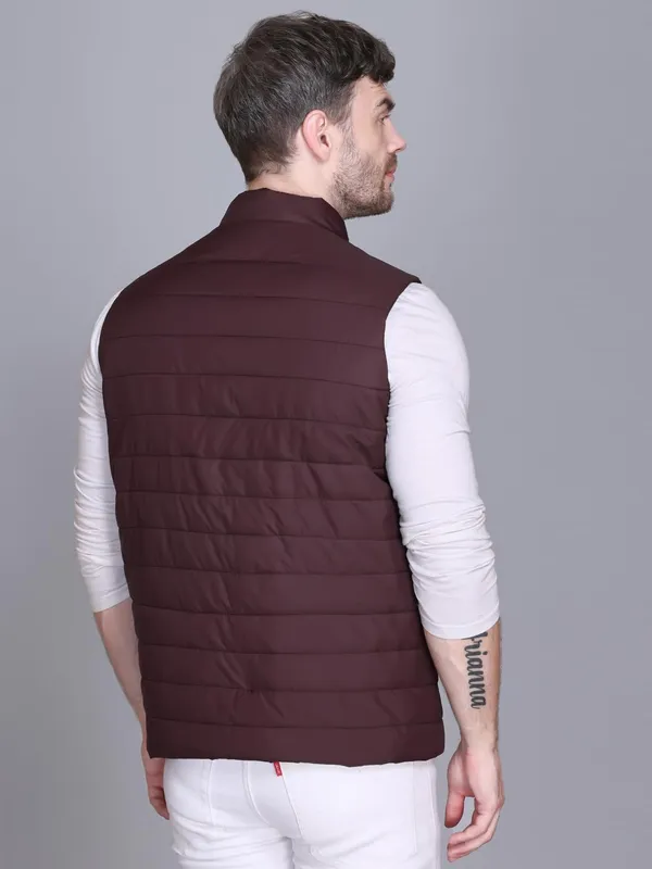 Wine_Premium_Polyester_Bomber_Jacket_For_Men