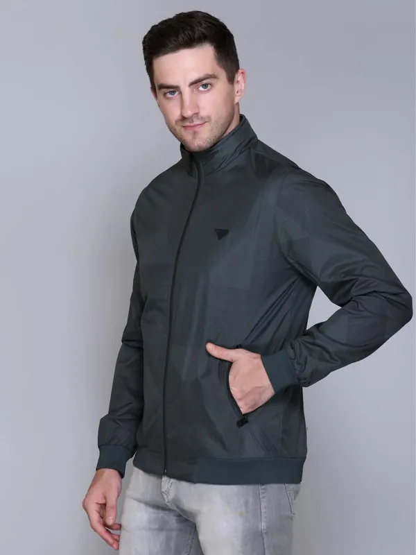 Olive_Premium_Polyester_Bomber_Jacket_For_Men
