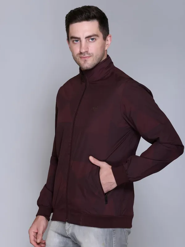 Wine_Premium_Polyester_Bomber_Jacket_For_Men