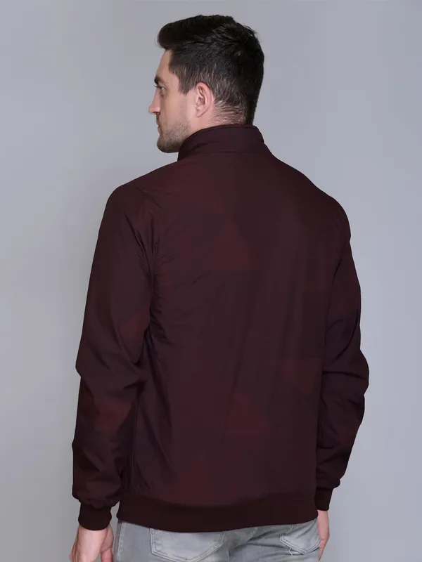 Wine_Premium_Polyester_Bomber_Jacket_For_Men