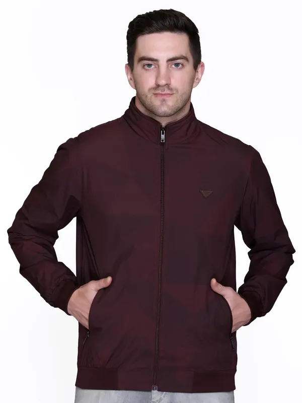 Wine_Premium_Polyester_Bomber_Jacket_For_Men