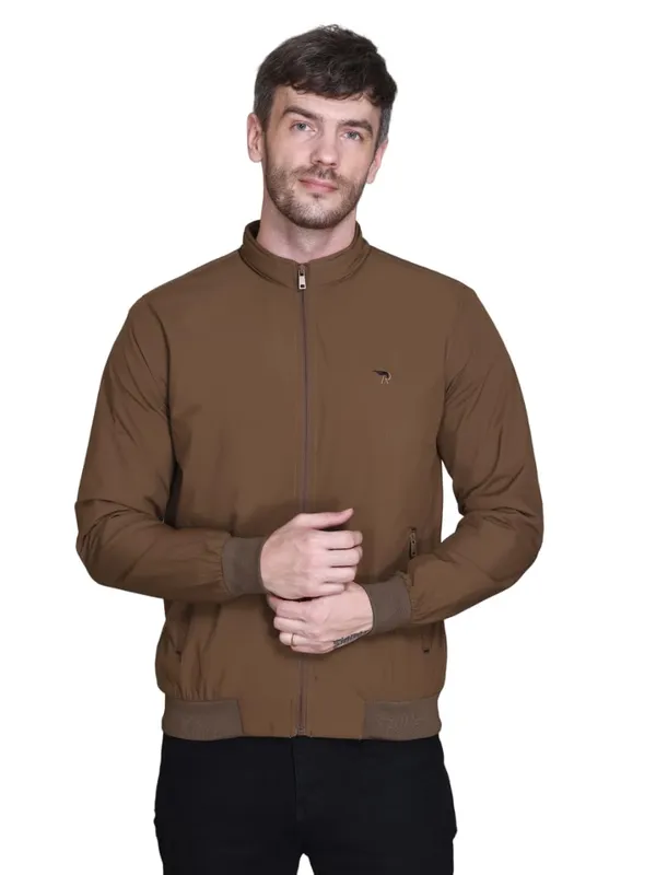 Tan_Premium_Polyester_Bomber_Jacket_For_Men