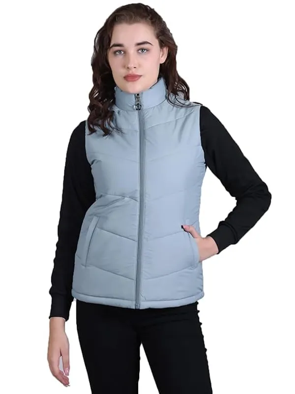 Baby_Blue_Premium_Polyester_Sleeveless_Jacket_For_Women