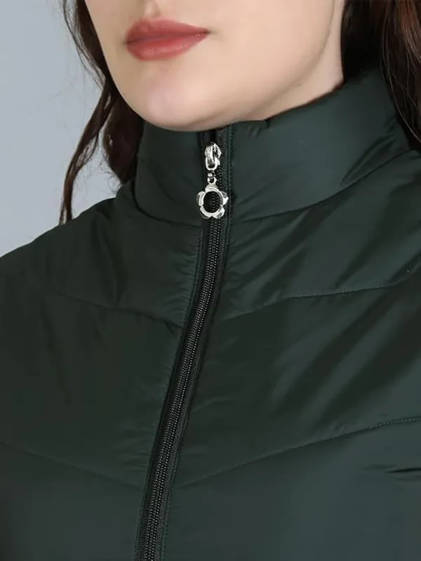 Olive_Premium_Polyester_Sleeveless_Jacket_For_Women