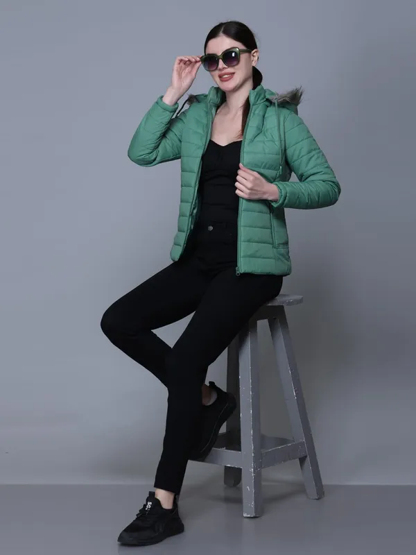 Dark_Mint_Premium_Polyester_Wo_Puffer_Jacket_For_Women