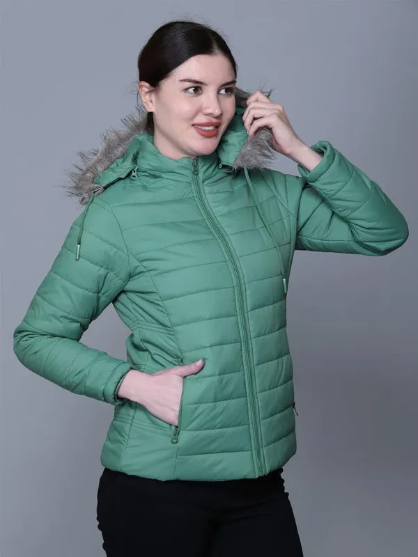 Dark_Mint_Premium_Polyester_Wo_Puffer_Jacket_For_Women