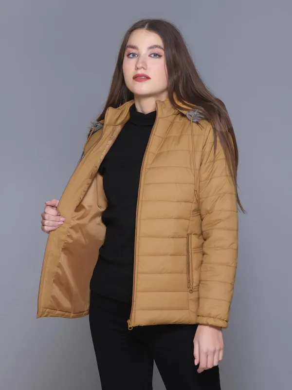 Mustard_Premium_Polyester_Wo_Puffer_Jacket_For_Women