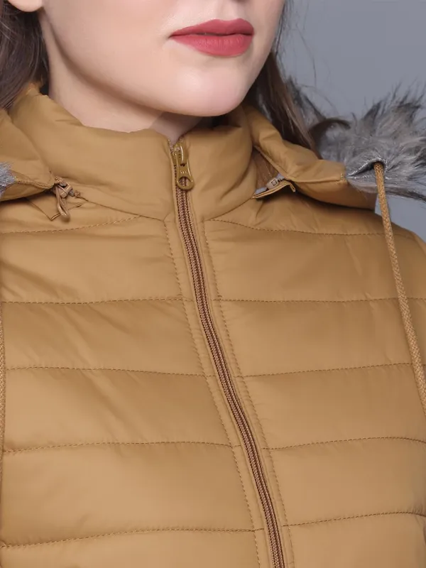 Mustard_Premium_Polyester_Wo_Puffer_Jacket_For_Women