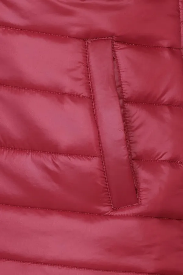 Dark_Red_Premium_Nylon_Puffer_Jacket_For_Women
