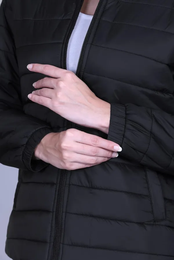Black_Premium_Nylon_Puffer_Jacket_For_Women