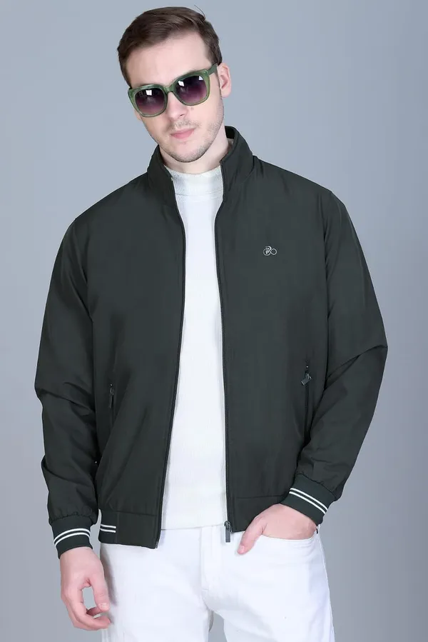 Olive_Premium_Polyester_Jacket_For_Men