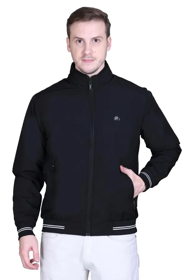 Black_Premium_Polyester_Jacket_For_Men