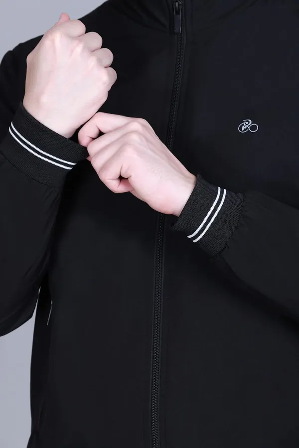 Black_Premium_Polyester_Jacket_For_Men