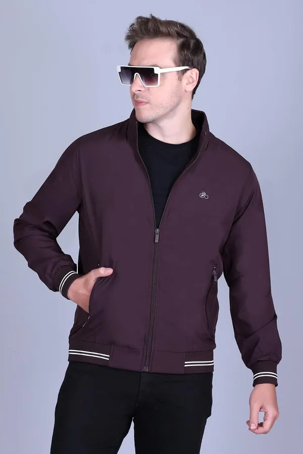 Wine_Premium_Polyester_Jacket_For_Men