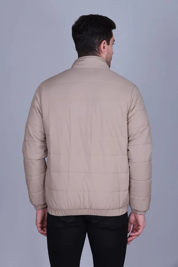 Beige_Premium_Polyester_Winter_Jacket_For_Men