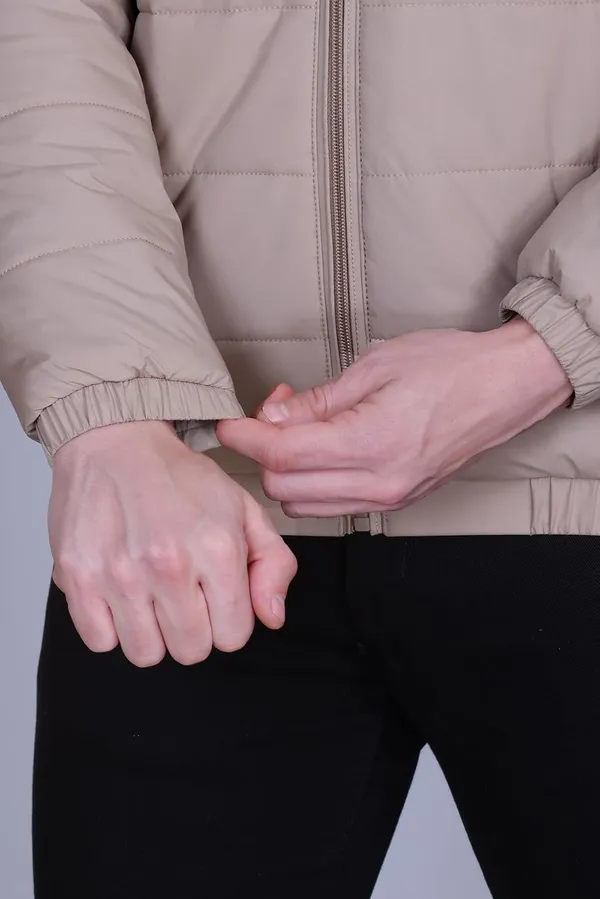 Beige_Premium_Polyester_Winter_Jacket_For_Men