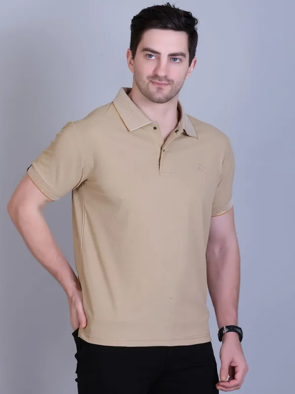 Camel_Premium_Sap_Matte_Polo_T-Shirt_For_Men