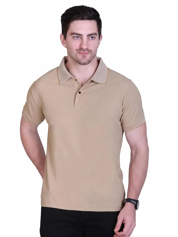 Camel_Premium_Sap_Matte_Polo_T-Shirt_For_Men