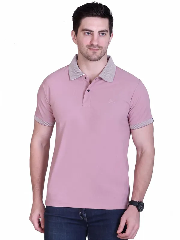 Dark_Rose_Premium_Sap_Matte_Polo_T-Shirt_For_Men
