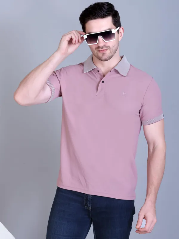 Dark_Rose_Premium_Sap_Matte_Polo_T-Shirt_For_Men