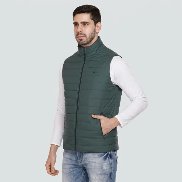 Bottle_Green_Premium_Polyester_Bomber_Jacket_For_Men