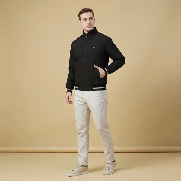 Black_Premium_Polyester_Jacket_For_Men