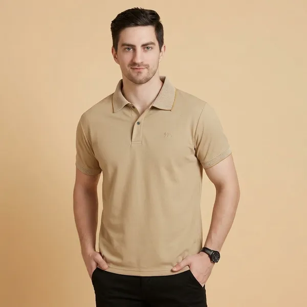 Camel_Premium_Sap_Matte_Polo_T-Shirt_For_Men
