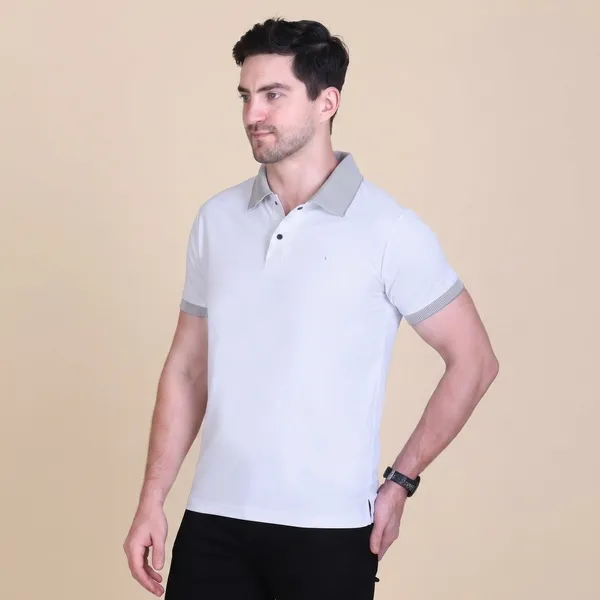 White_Premium_Sap_Matte_Polo_T-Shirt_For_Men