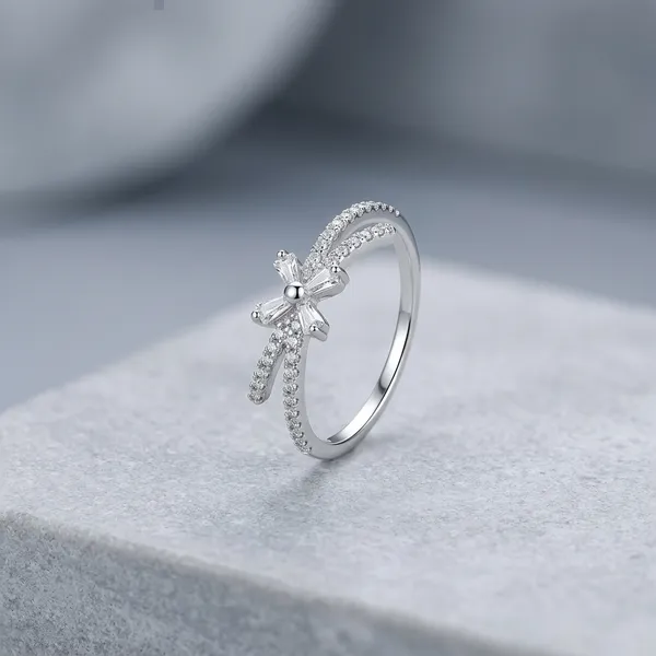 925_Silver_Floral_Crystal_Stackable_Ring_For_Women
