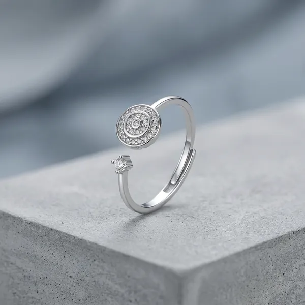 925_Silver_Circular_Disc_Adjustable_Ring