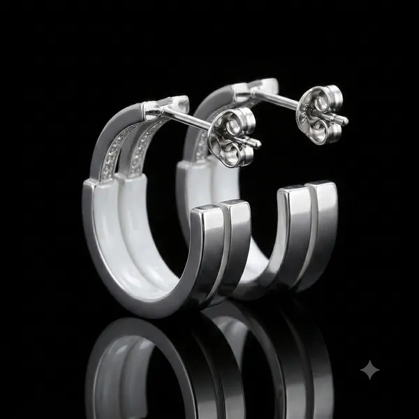 925_Silver_Rose_Gold_And_Silver_Tone_Hoop_Earrings_With_Crystal_Detailing_Set_Of_3