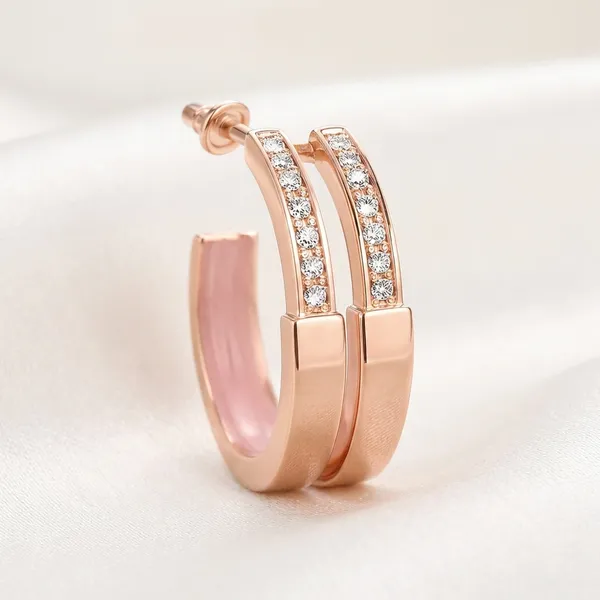 925_Silver_Rose_Gold_Tone_Hoop_Earrings_With_Crystal_Detailing