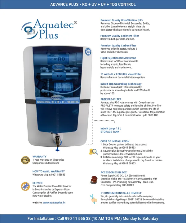 Advance_Plus_12L_RO+UV+UF+TDS_Water_Purifier_for_Home_(White,_Blue)